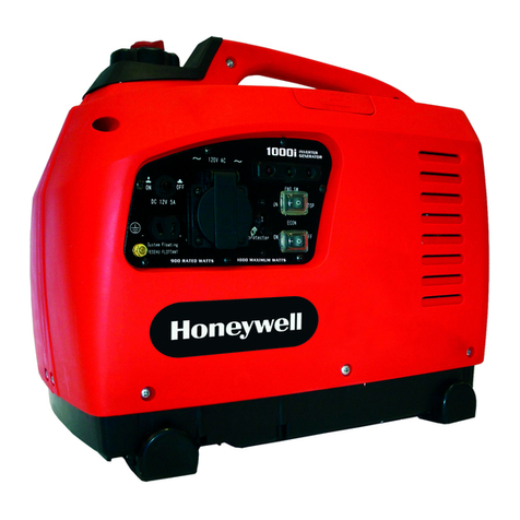Honeywell HW1000i - Portable Inverter Generator User manual