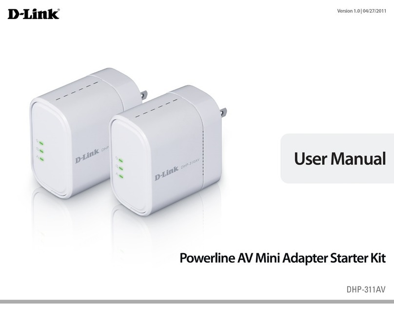D-Link DHP-311AV User manual
