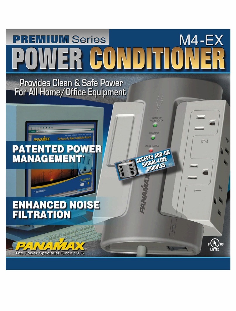 Panamax M4-EX Specifications