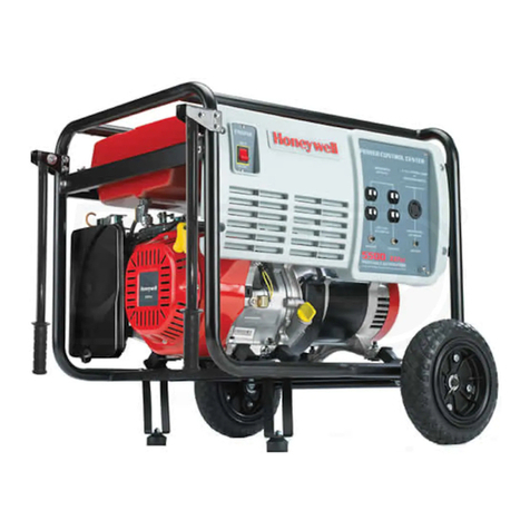 Honeywell HW5500 - 5500 Portable Generator User manual