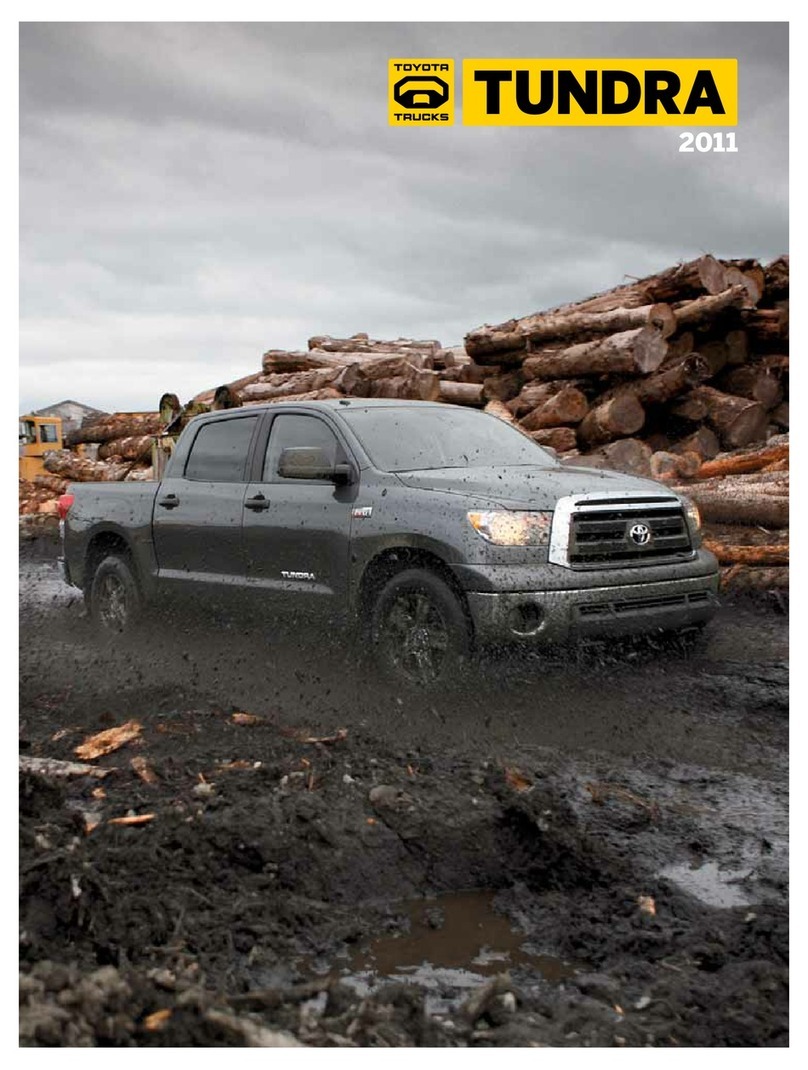 Toyota TUNDRA BROCHURE 2011 brochure