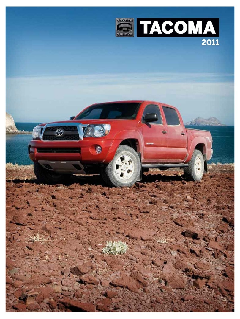 Toyota TACOMA BROCHURE 2011 brochure