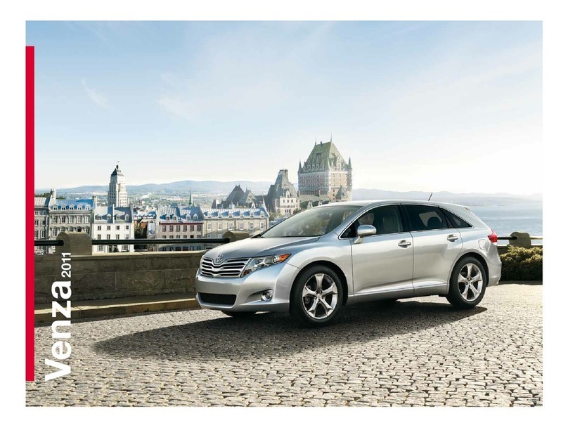 Toyota VENZA BROCHURE 2011 brochure