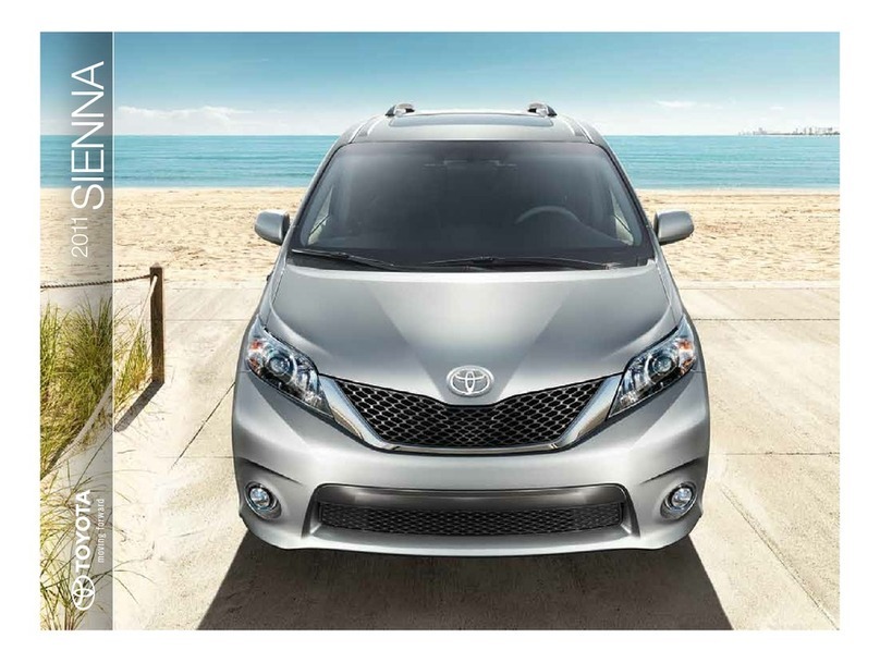 Toyota SIENNA - 2011 User manual