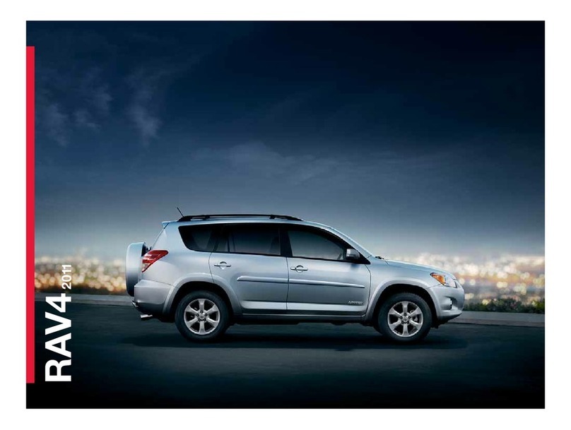 Toyota RAV4 BROCHURE 2011 brochure