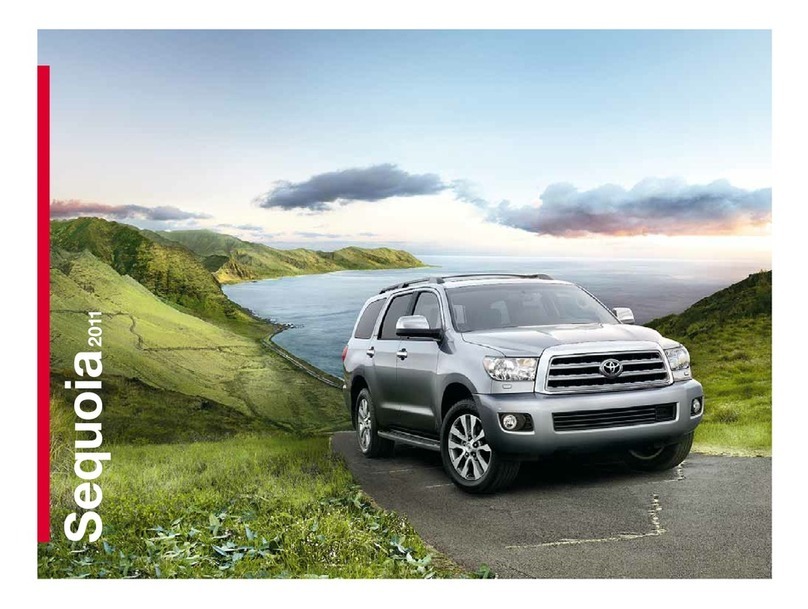 Toyota SEQUOIA 2011 - User manual