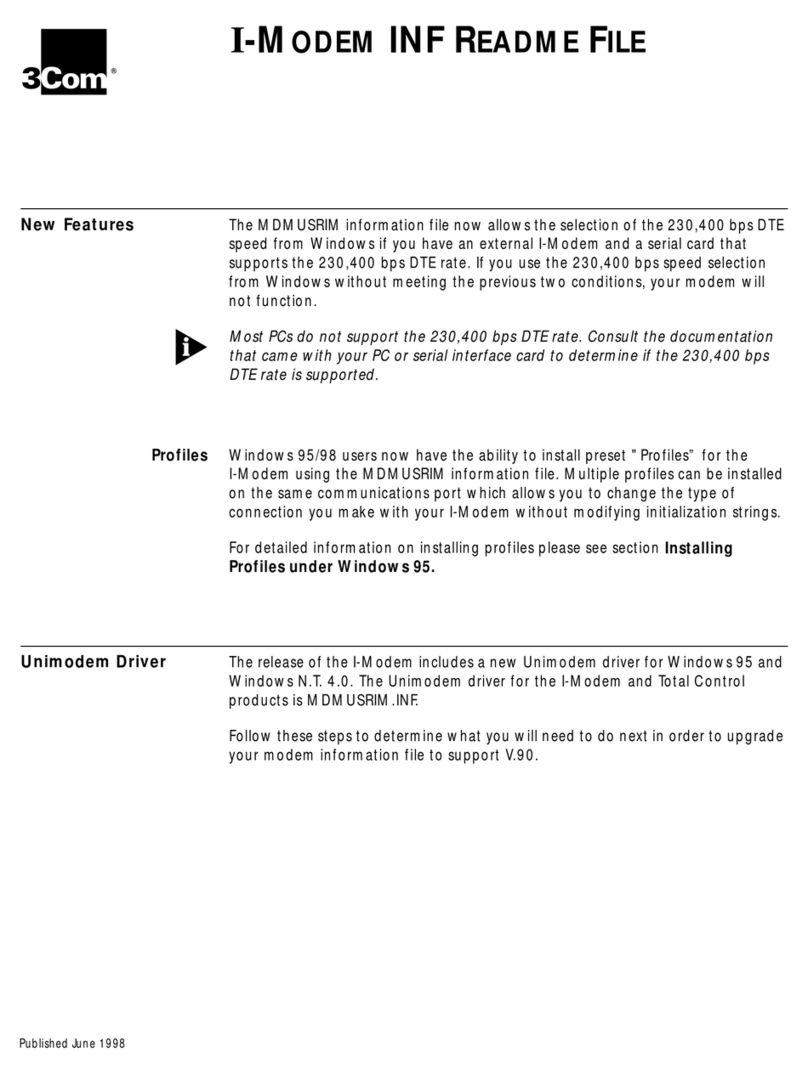 3Com 000698-13 - Product support bulletin