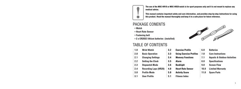 Cateye MSC-HR10 manual
