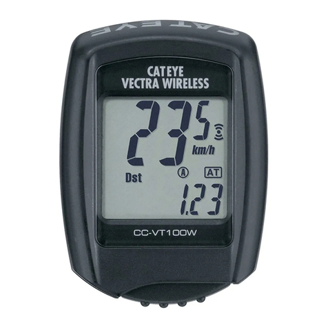 Cateye CC-VT100W User manual