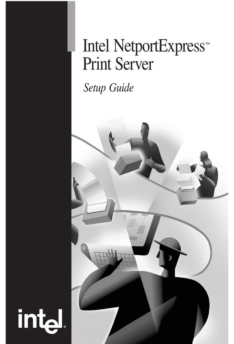 Intel PRO/100 - NetportExpress - Print Server Setup guide Intel PRO/100 - NetportExpress - Print Server Setup guide