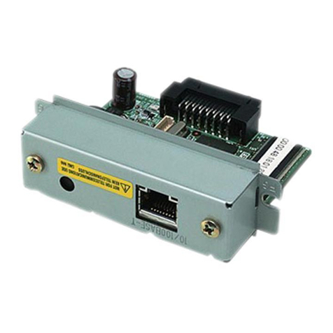 Epson C32C824151 - UB E02 Print Server Use and care manual