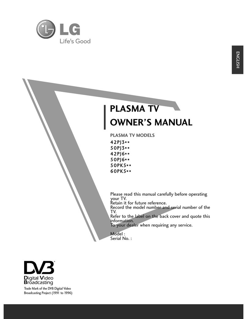LG 50PK550C User manual
