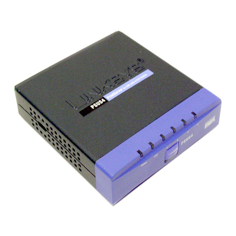 Linksys PSUS4 - PrintServer For USB User manual
