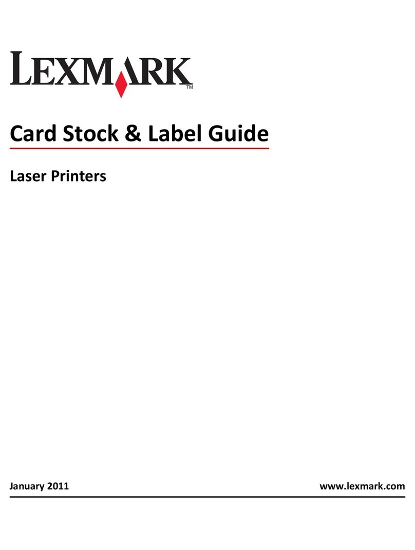 Lexmark Optra SC 1275 User manual
