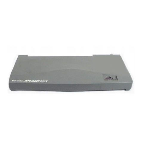 HP 170X - JetDirect Print Server Manual HP 170X - JetDirect Print Server Manual