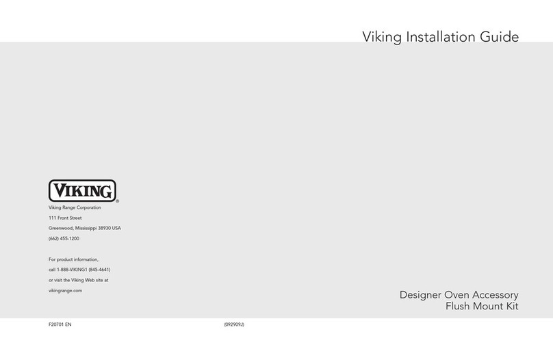 Viking RDSOE306SS User manual