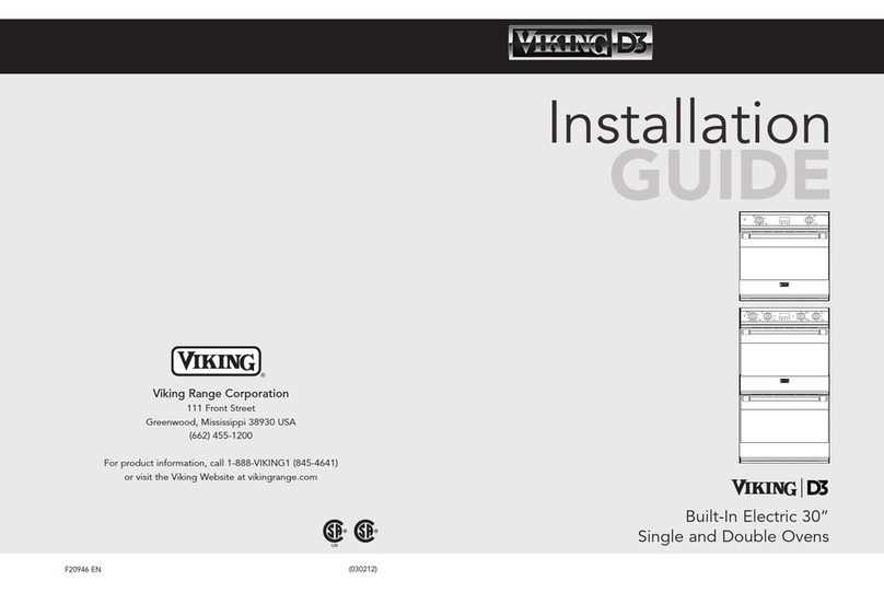 Viking RDDOE306SS User manual