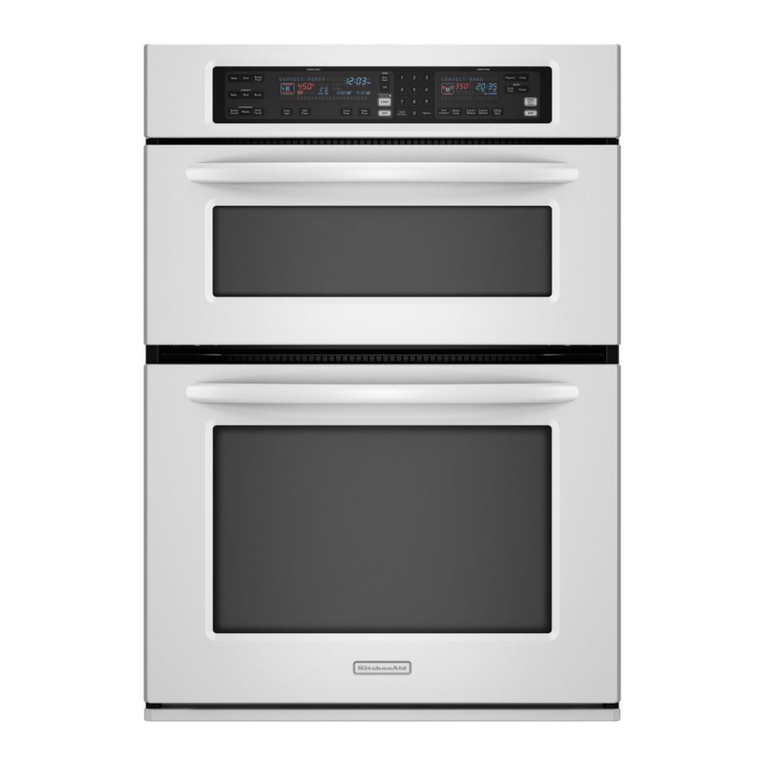 KitchenAid KEMS308SSS - 30"BI M/W COMBO OVEN SS KITCHE User manual