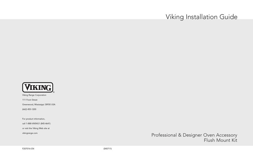 Viking VESO1272SS installation guide
