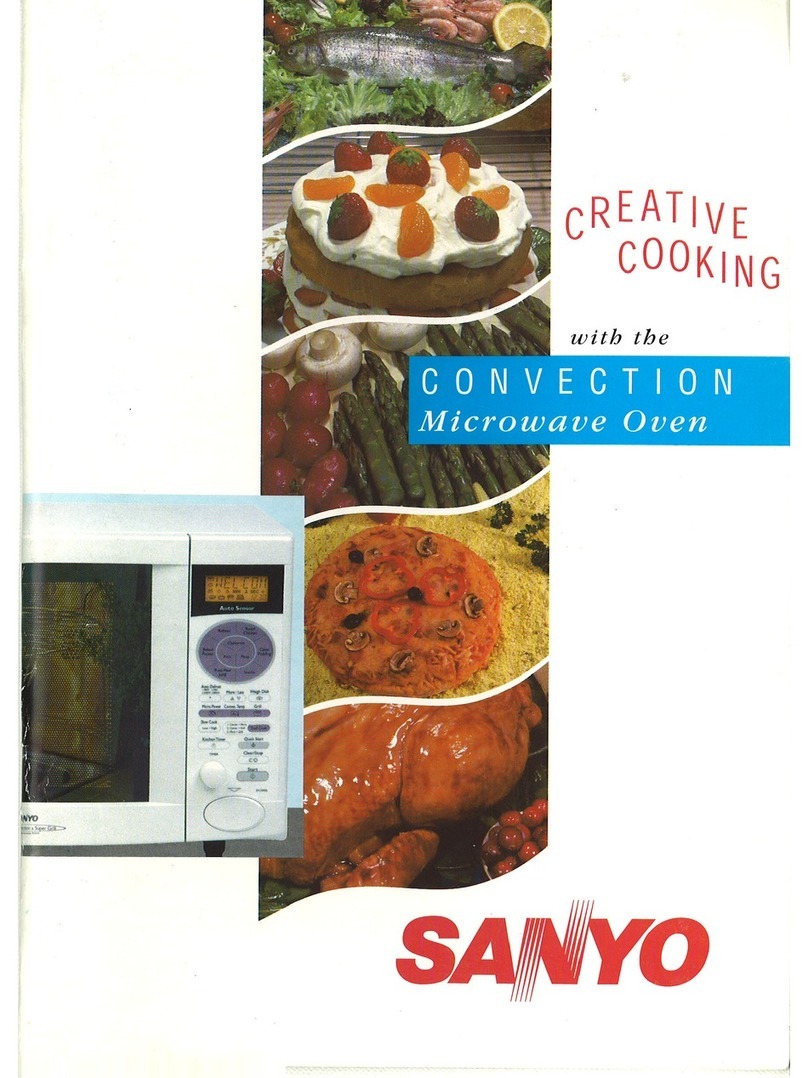 Sanyo EM-S5002W Use and care manual Sanyo EM-S5002W Use and care manual
