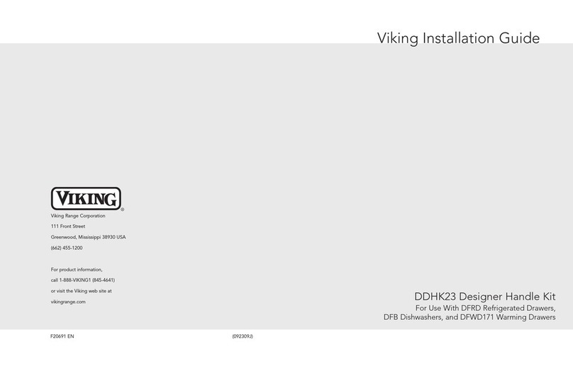 Viking DFWD171 User manual