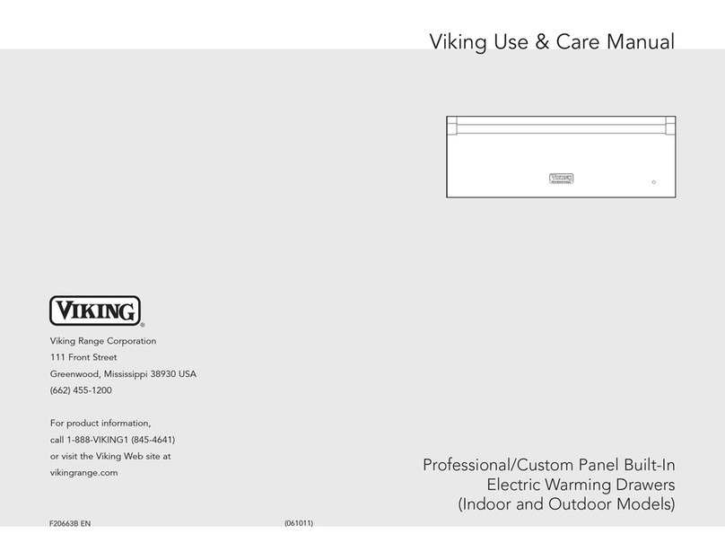 Viking DFWD101 User manual