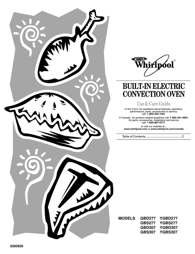 Whirlpool GBD277PDT Use and care guide