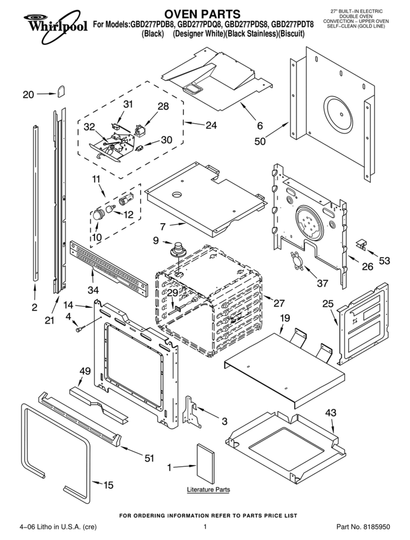 Whirlpool GBD277PDT parts list Whirlpool GBD277PDT parts list