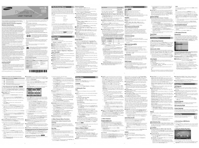 Samsung 440 User manual