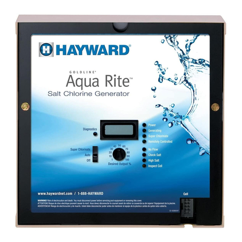 Goldine Controls Aqua Rite Installation and operation manual