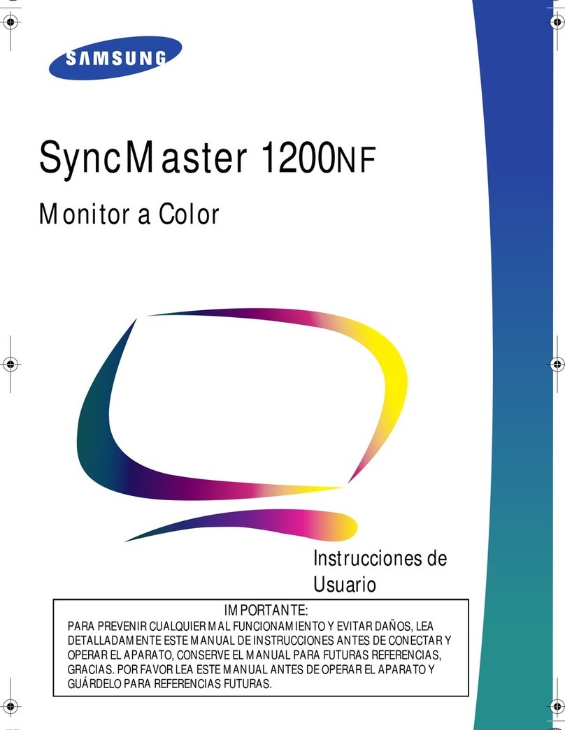 Samsung SyncMaster 1200NF Instruction Manual Samsung SyncMaster 1200NF Instruction Manual