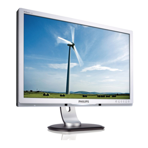 Philips Brilliance 245P2ES User manual