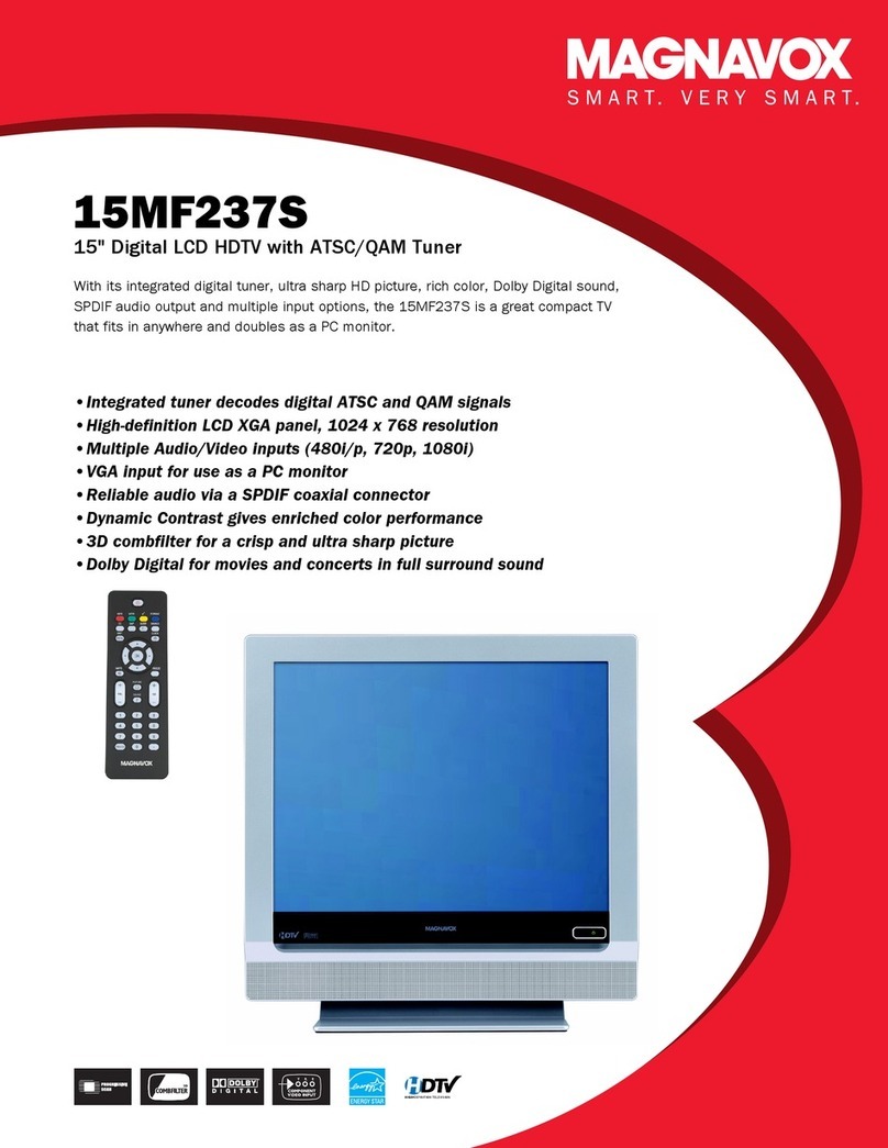 Magnavox 15MF237S - Hook Up Guide User manual