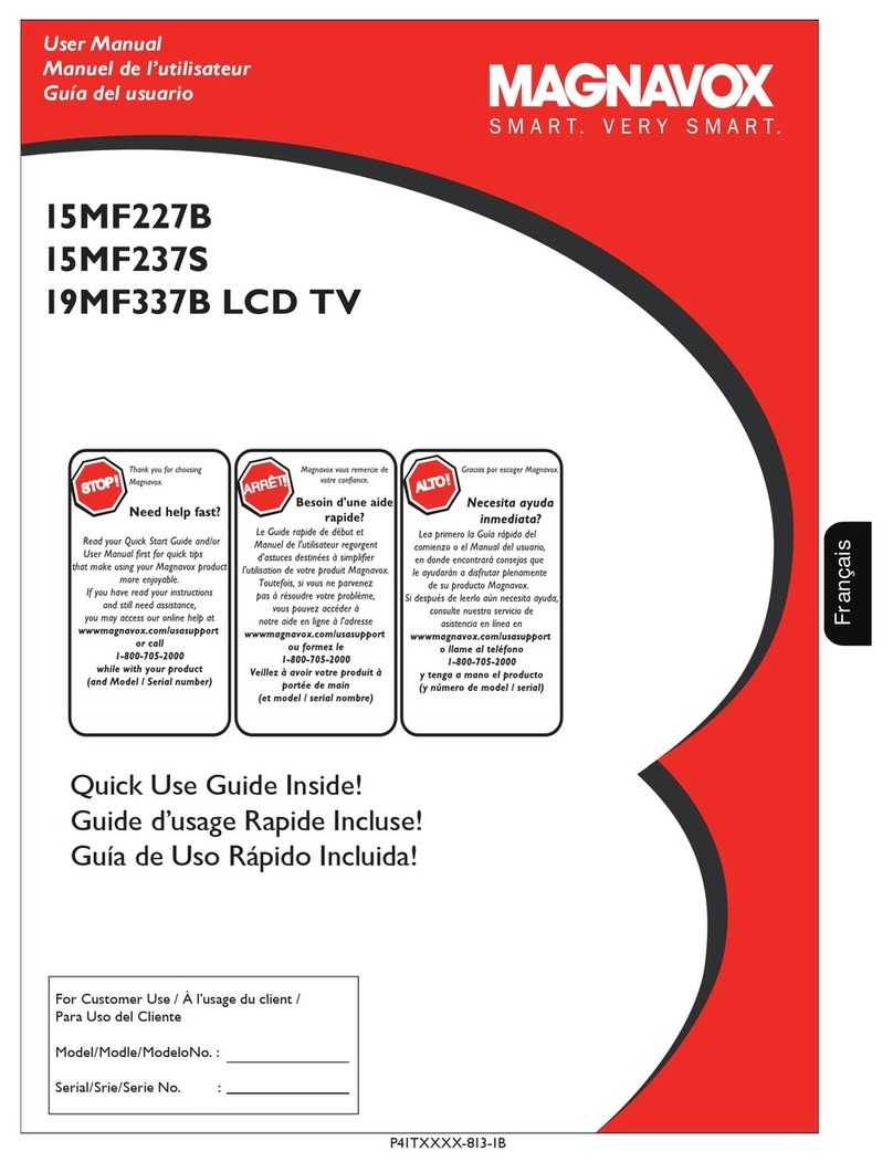 Magnavox 15MF227B - Hook Up Guide User manual