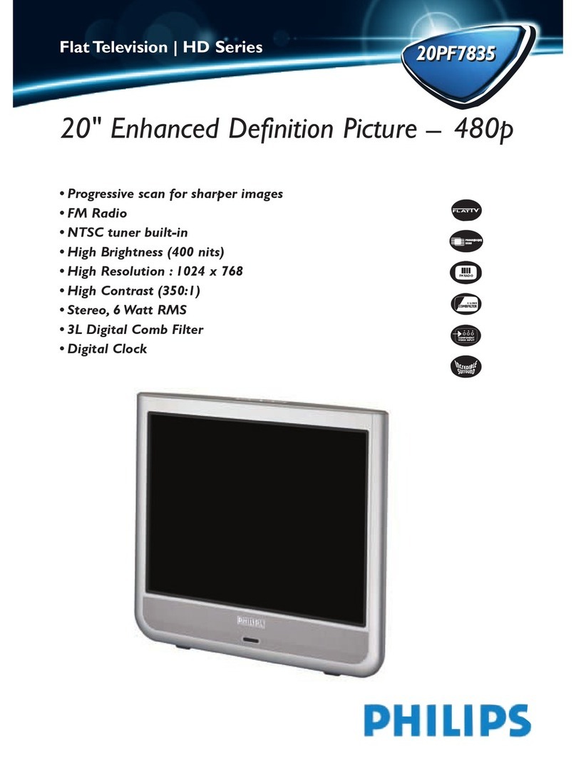 Philips 20PF7835 User manual