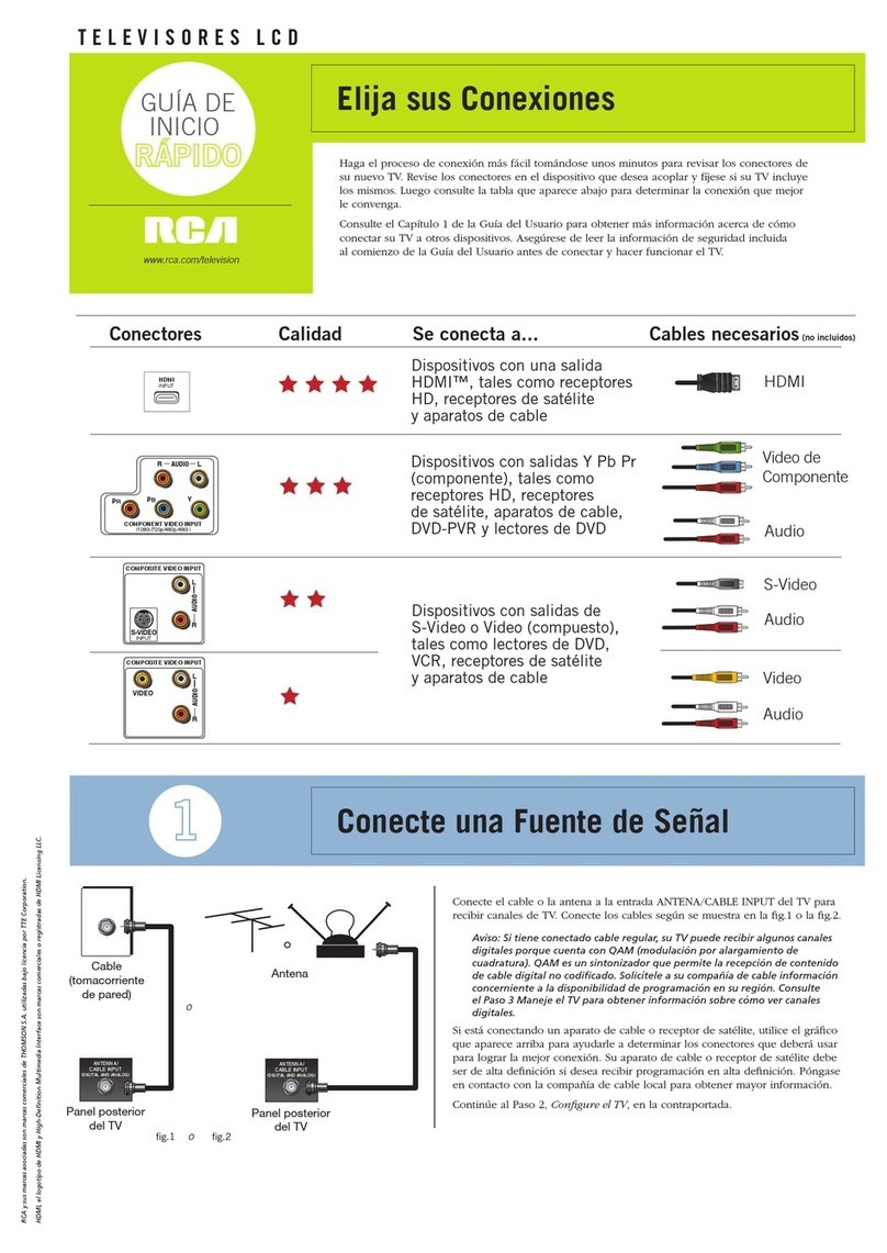 RCA L19WD20 - 19" LCD TV Parts list manual