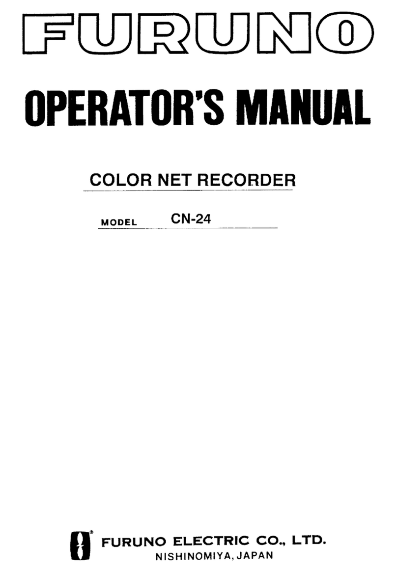 Furuno CN-24 Operator's manual