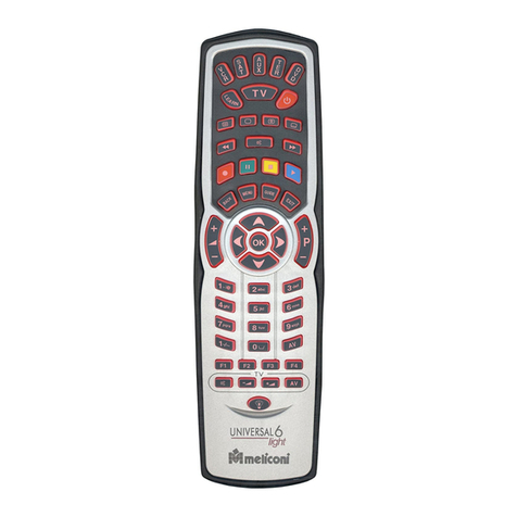 MELICONI GUMBODY UNIVERSAL 6 LIGHT manual