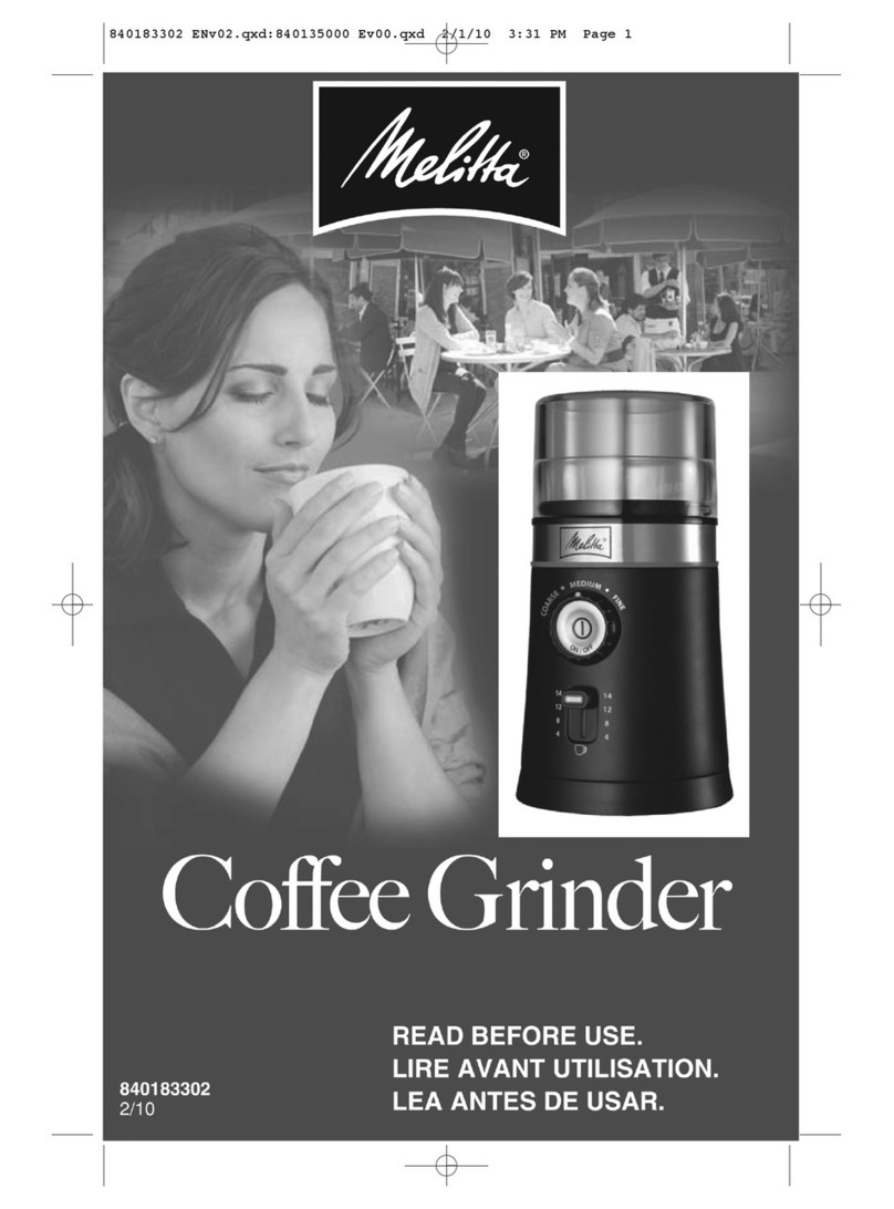 Melitta 80391 use & care