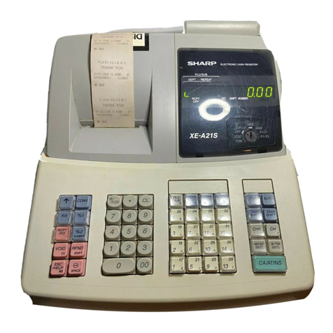 Sharp XEA21S - Thermal Fax Machine User manual