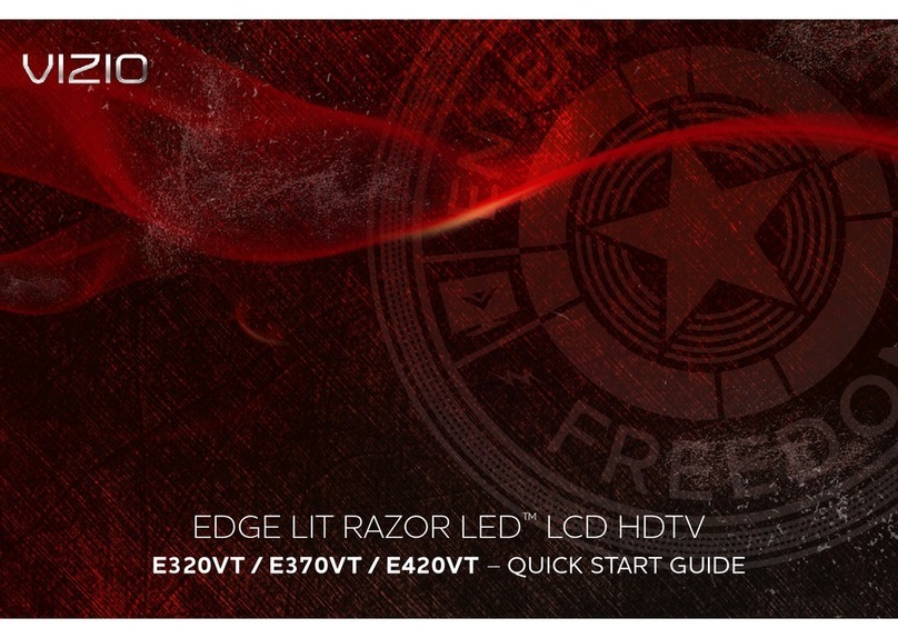 Vizio E320VT User manual Vizio E320VT User manual