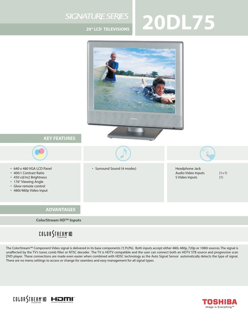 Toshiba 20DL75 User manual