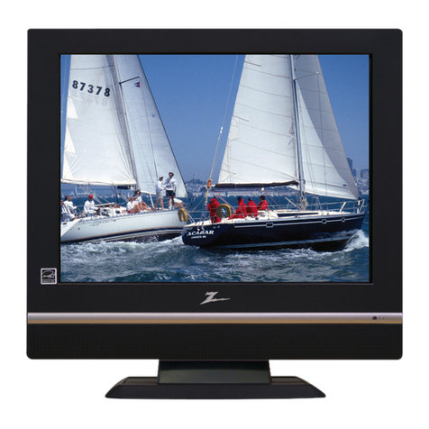 Zenith Z20LCD1A User manual