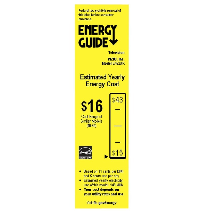 Vizio E422AR Assembly instructions
