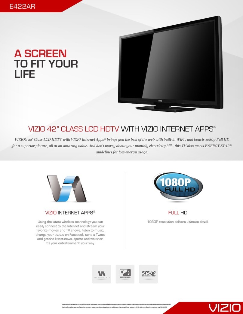 Vizio E422AR Specifications