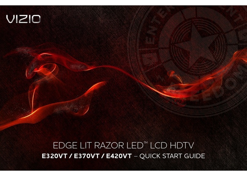 Vizio E420VT User manual