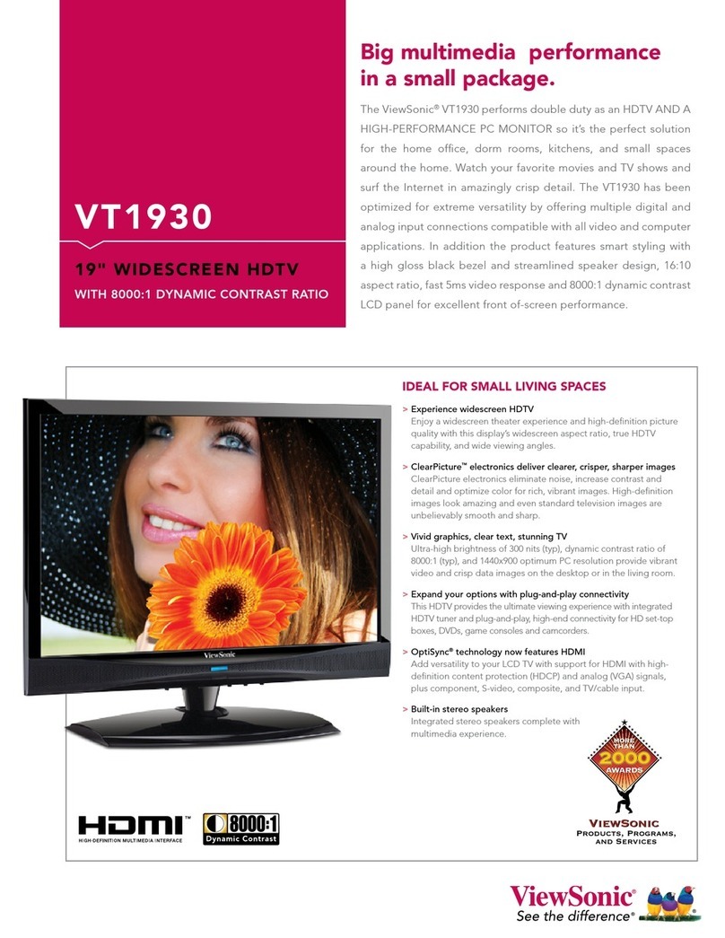 ViewSonic VT1930 User manual