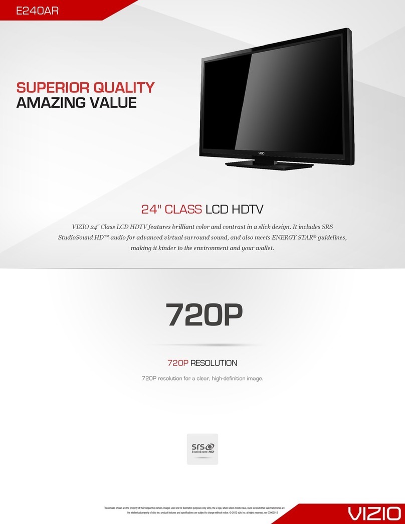 Vizio E240AR User manual