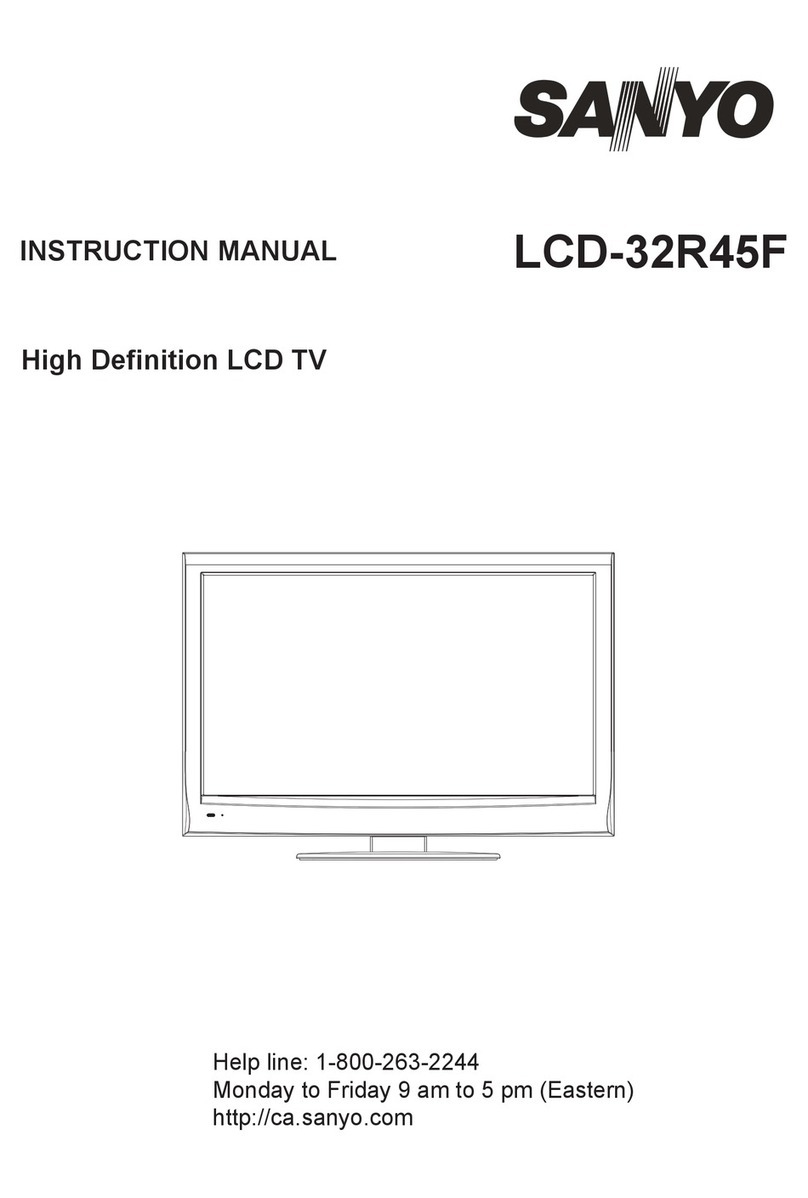 Sanyo LCD-32R45F User manual