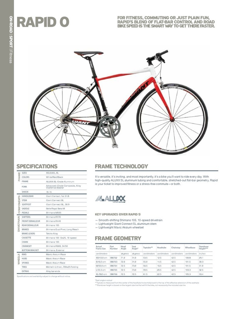 Giant RAPID 0 User manual